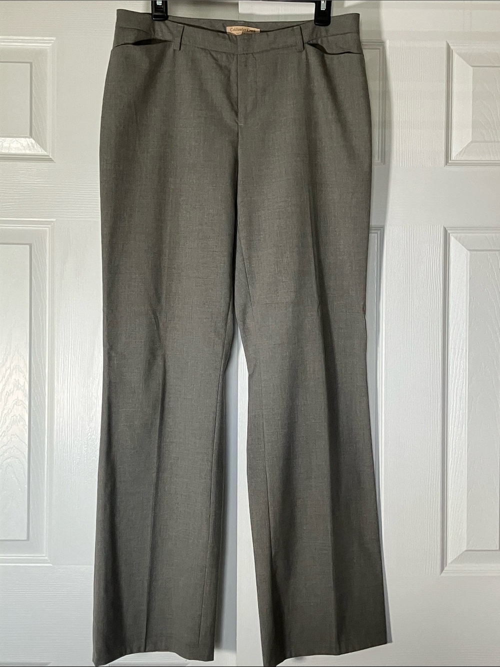 Coldwater Creek Natural Fit Women's Dress Pants — Light Gray